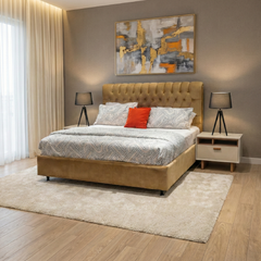 Chester King Size Bed with Storage - ROVE PAKISTAN