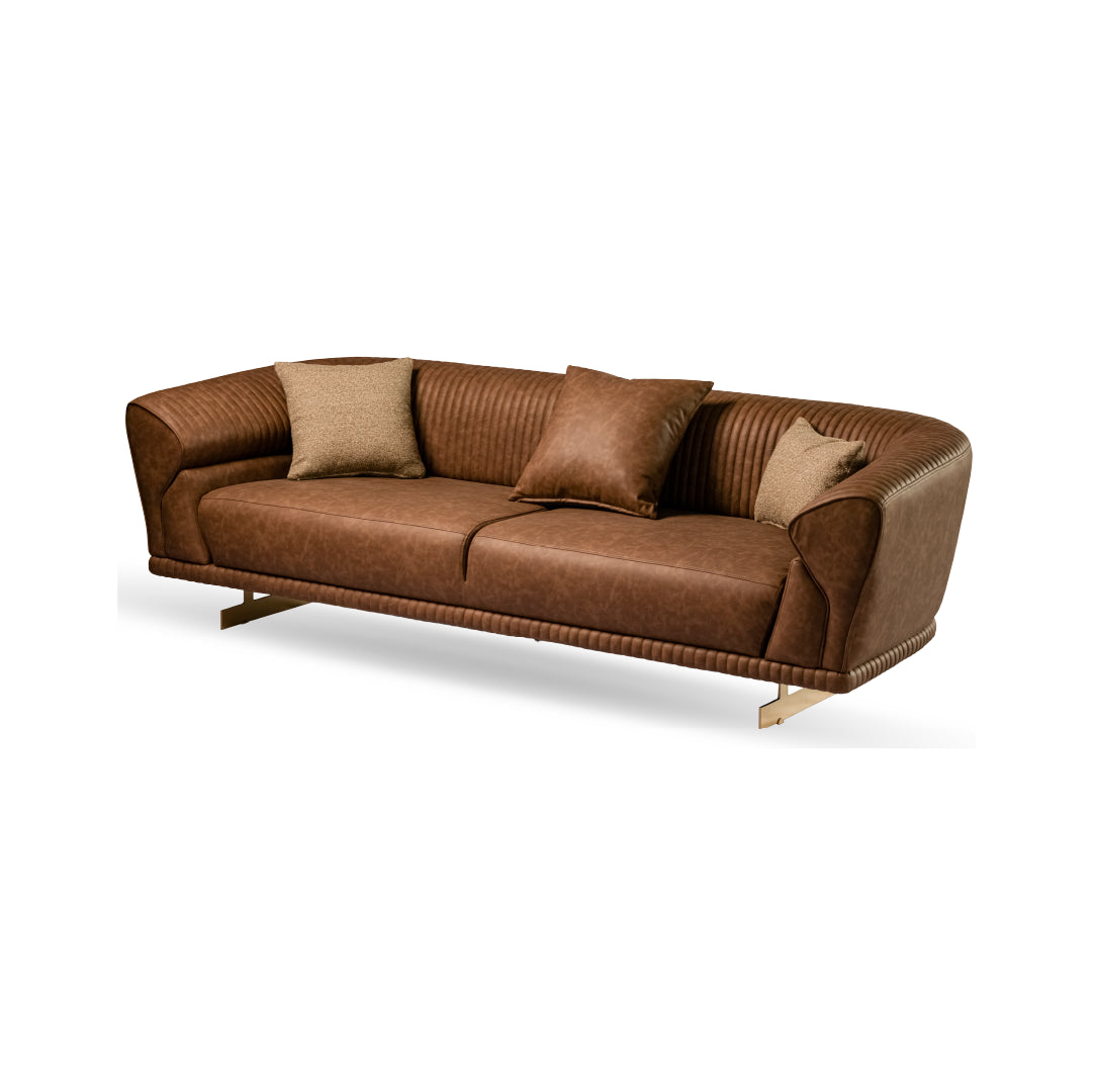 Bronze 3 Seater Sofa - ROVE