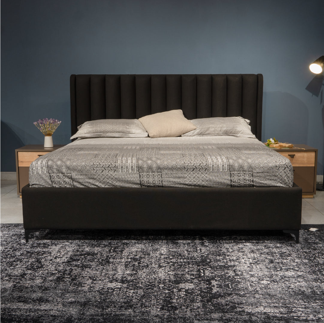 Black Style King Size Bed - ROVE