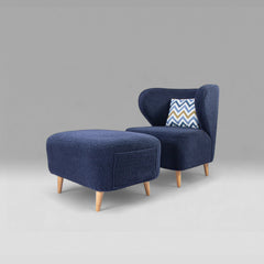 Elite Wing Chair And Footstool