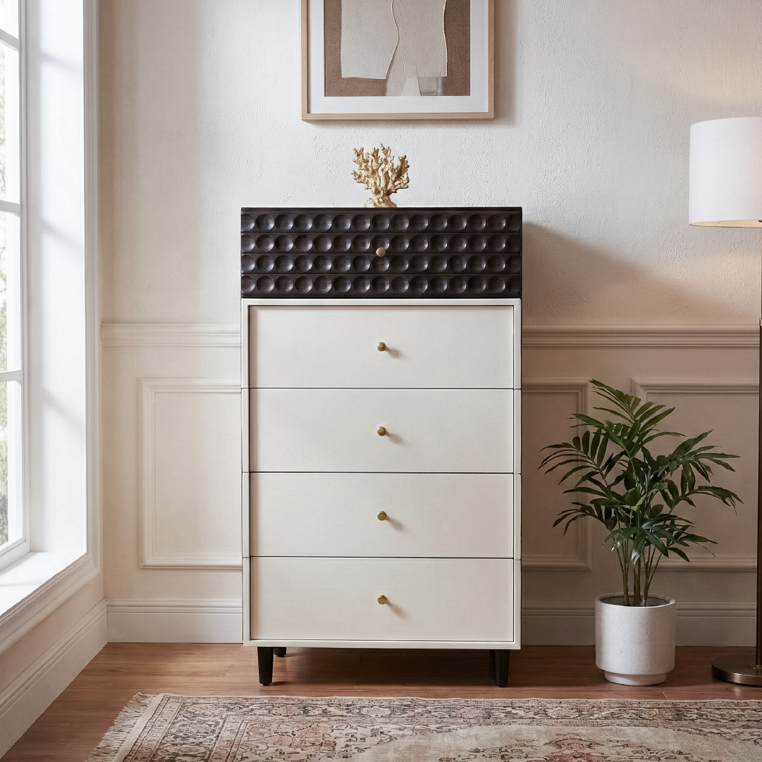 Brownie Chest of Drawer - Stylish Storage Solution for Your Home - ROVE PAKISTAN