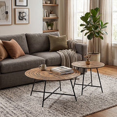 Line Coffee Table Set of 2